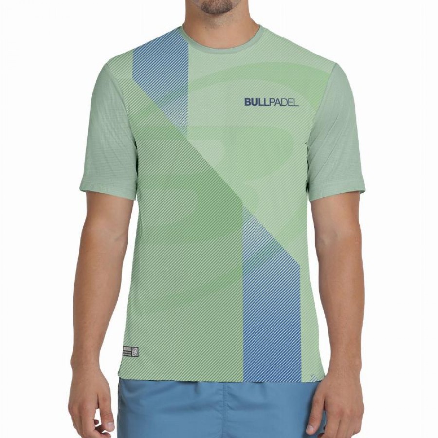 Camiseta Bullpadel Brumo Verde Manzana  Oferta + Barato