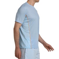 T-shirt blu Bullpadel Cerezal Glacier