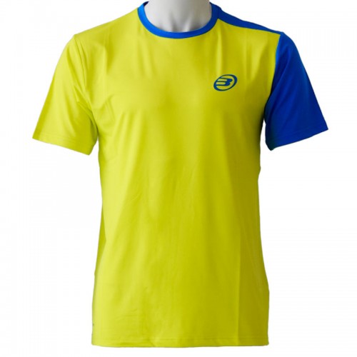 Pinkpadel Challenger Yellow Limon Fluor Real Blue T-Shirt Pinkpadel Challenger Yellow Limon Fluor Real Blue T-Shirt