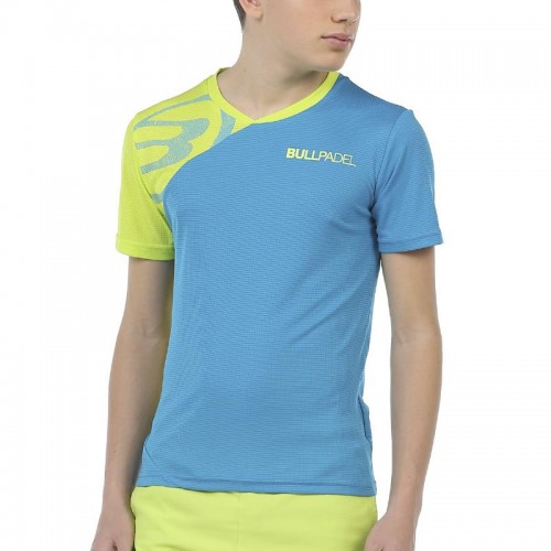 Bullpadel Chamois Blue Atomico Lima Junior T-Shirt Bullpadel Chamois Blue Atomico Lima Junior T-Shirt