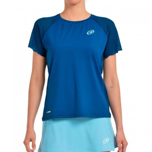 T-shirt Bullpadel Dedale Bleu Encre T-shirt Bullpadel Dedale Bleu Encre