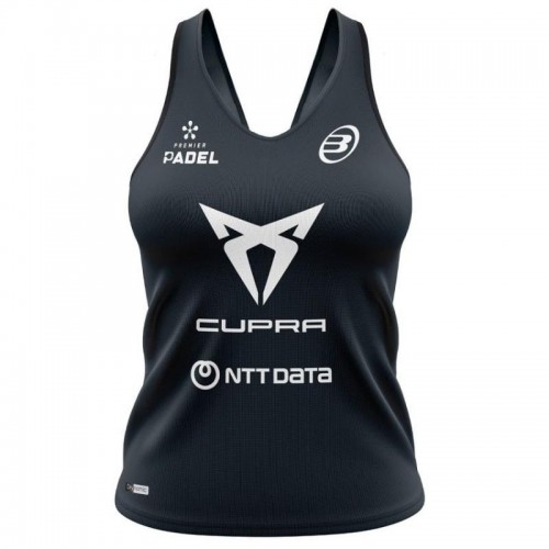 Maglietta Bullpadel Delfi Brea Premier Padel Brete nera Maglietta Bullpadel Delfi Brea Premier Padel Brete nera