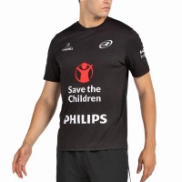Camiseta Bullpadel Di Nenno Mofero Premier Padel Negro  Oferta + Barato