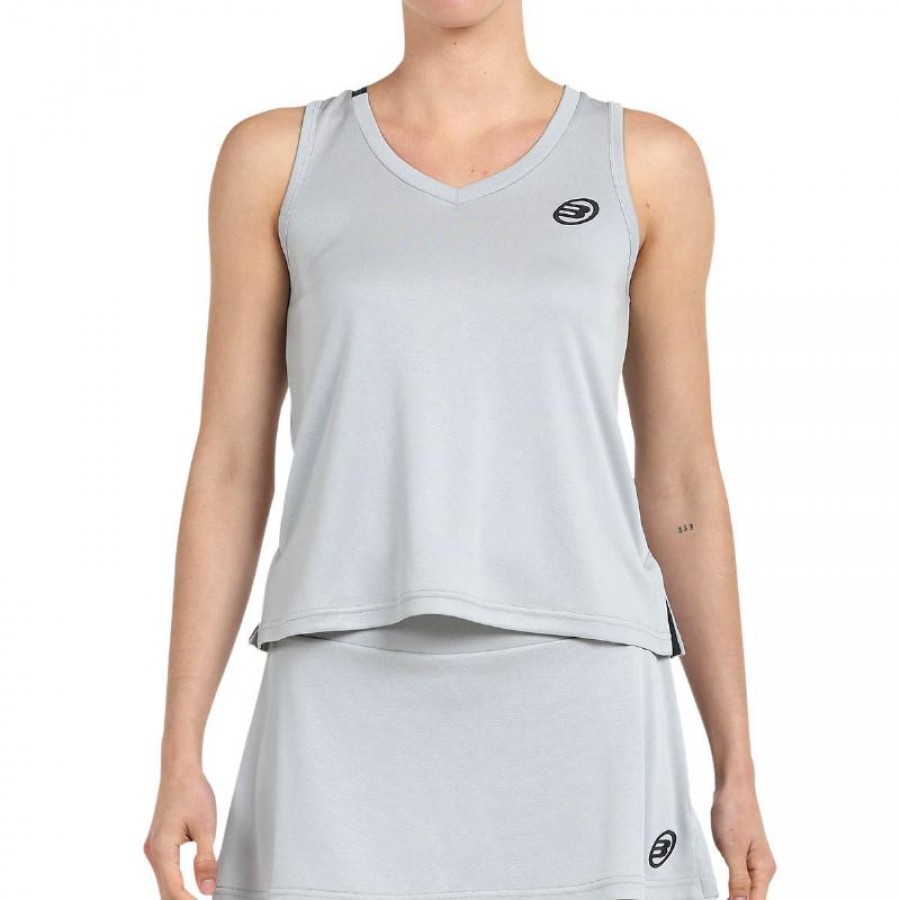 Bullpadel Diles Pearl Grey Bicolor T-Shirt