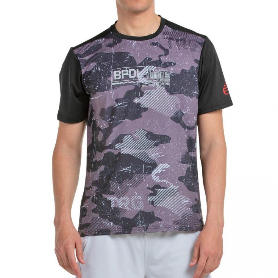 Bullpadel Esgos Black T-Shirt  Offer + Cheap