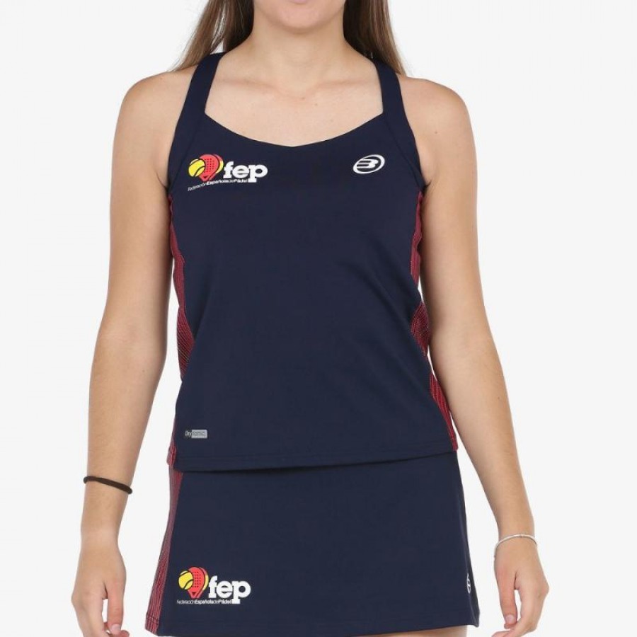 Maglietta Bullpadel FEP Exima blu navy   Offerta + Economico