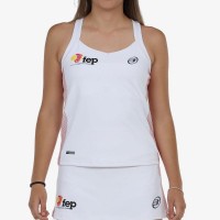 Camiseta Bullpadel FEP Exima Blanco  Oferta + Barato