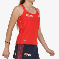 Bullpadel FEP Exima T-shirt rouge  Offre - Pas cher