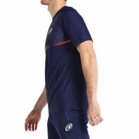 T-shirt bleu marine Bullpadel FEP Fang