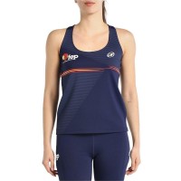 Camiseta azul marinho da Bullpadel FEP Funi