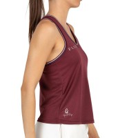 Camiseta Bullpadel Gemma Triay 25I Vino Burdeos