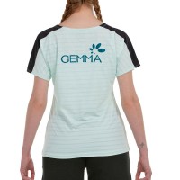 Bullpadel Gemma Triay 25V Vert d?Eau T-Shirt Bicolore