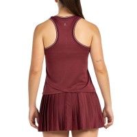 Camiseta Bullpadel Gemma Triay Aza Vino Burdeos