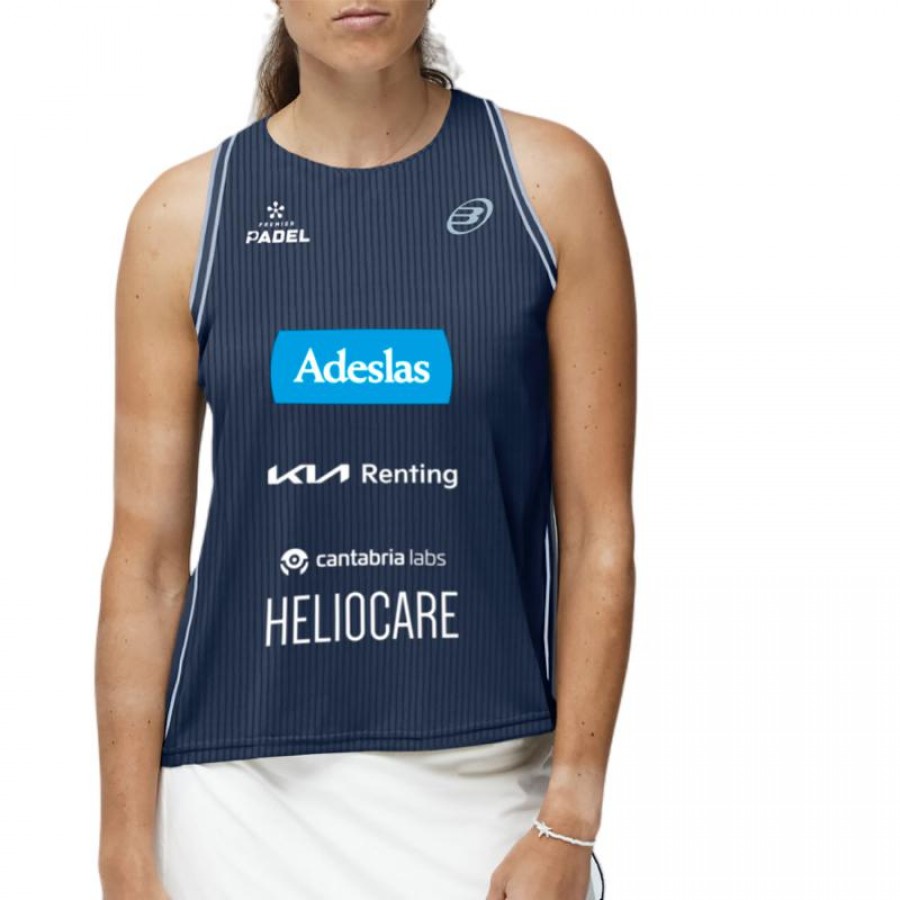 Camiseta Bullpadel Gemma Triay Talava Deep Ocean