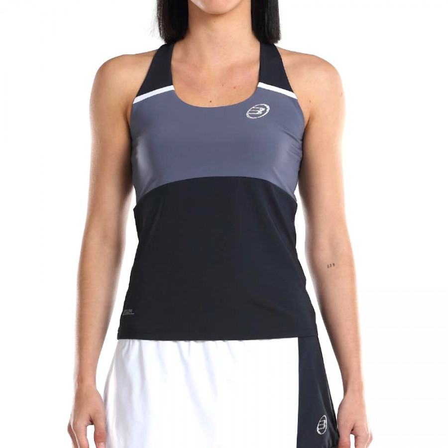 T-shirt Bullpadel Gemma Triay Uselo Bleu Marine