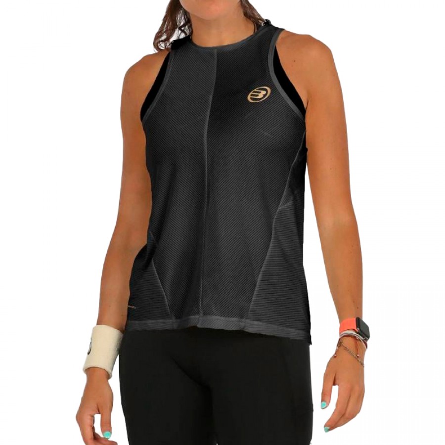 Bullpadel T-shirt Gemma Triay Yerra Black