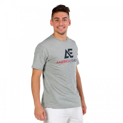 T-shirt Bullpadel Hacari Grigio Medio Vigore T-shirt Bullpadel Hacari Grigio Medio Vigore