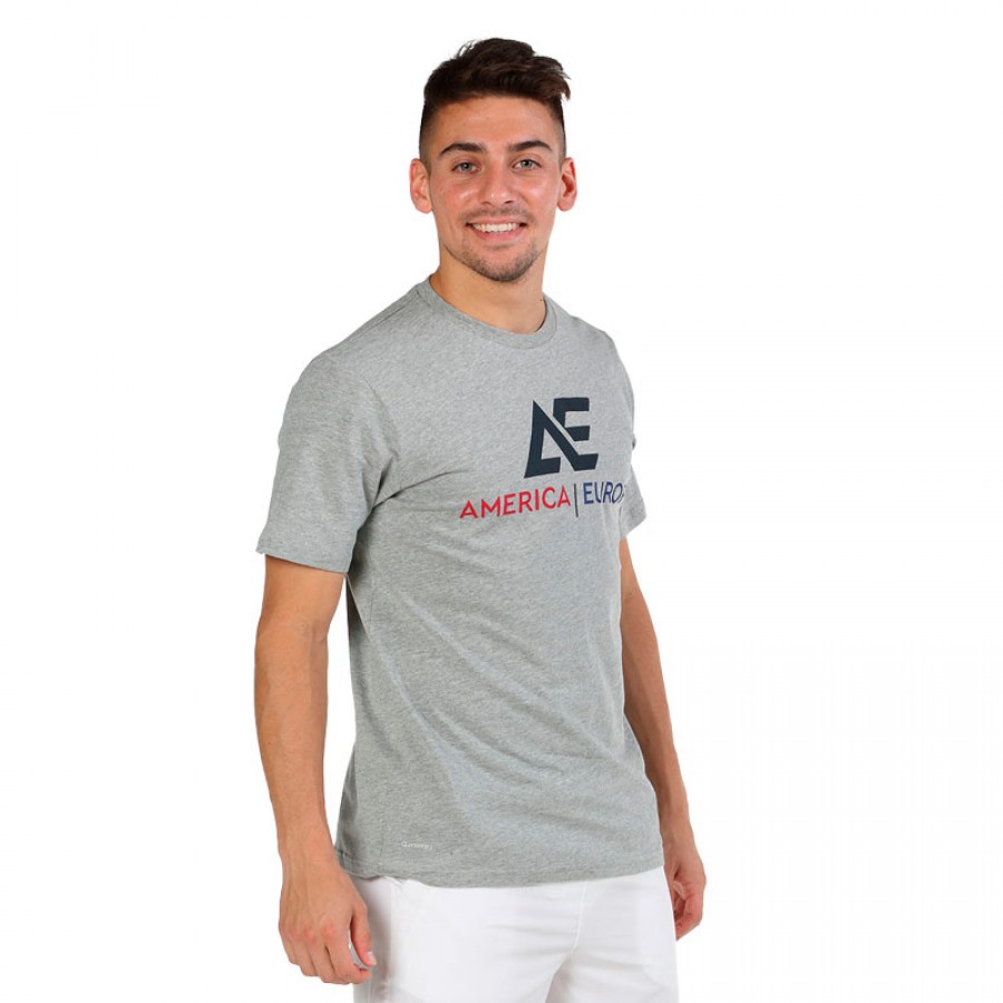 T-shirt Bullpadel Hacari Grey Medium Vigore