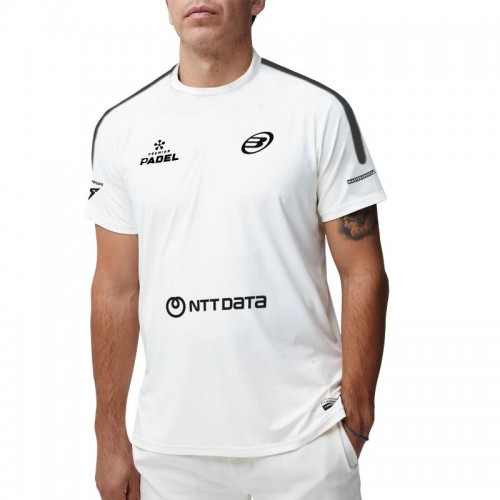 Bullpadel Juan Tello Montse T-shirt bianca