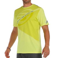 T-shirt Bullpadel Kareni Jaune Soufre Fluor