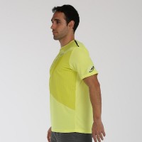 T-shirt Bullpadel Kareni Jaune Soufre Fluor