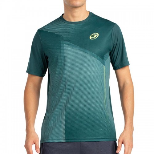 T-shirt Bullpadel Lagar vert foncé T-shirt Bullpadel Lagar vert foncé