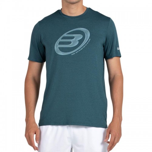 T-shirt Bullpadel Lande Vigore vert foncé T-shirt Bullpadel Lande Vigore vert foncé