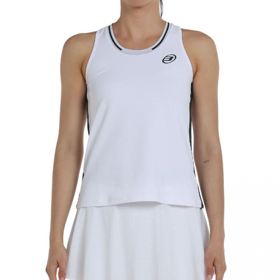 Camiseta Bullpadel Lerna Blanco  Oferta + Barato