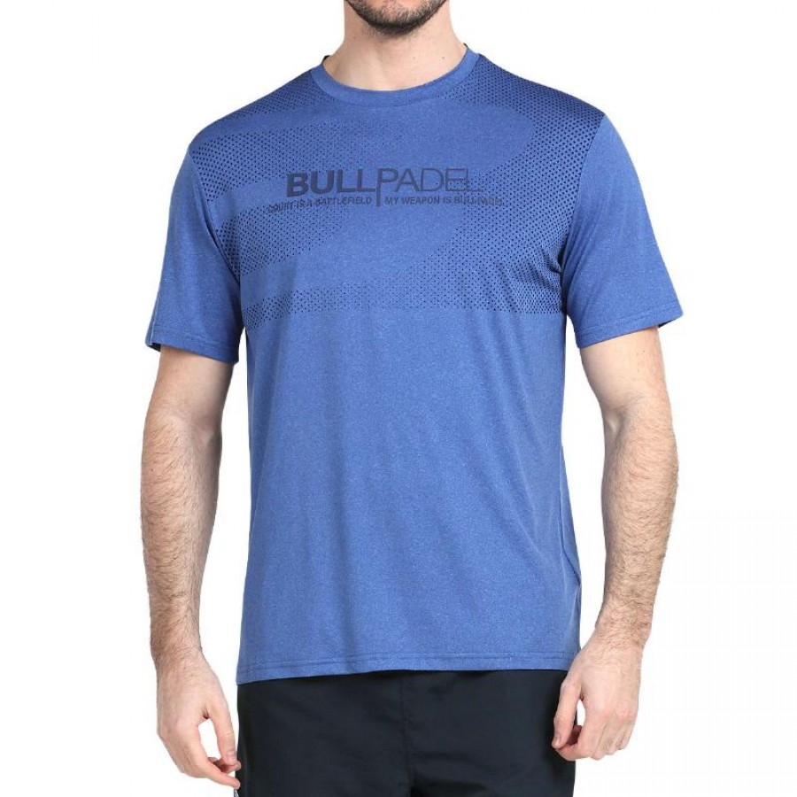 Camiseta Bullpadel Leteo Azul Intenso Vigore