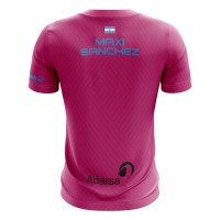 T-shirt Bullpadel Maxi Sanchez WPT Tanos Strawberry Junior 2019 - Barata Oferta Outlet