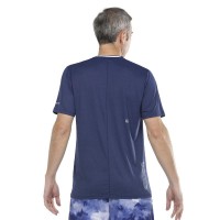 Camiseta bicolor de tinta azul Bullpadel Micay