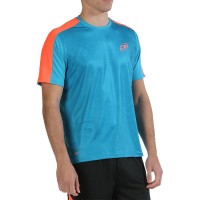 Camiseta meia turquesa bullpadel