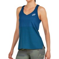Camiseta Bullpadel Oza Azul Noche Bicolor  Oferta + Barato
