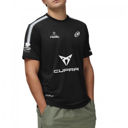 Bullpadel Pablo Cardona Montse T-shirt nera