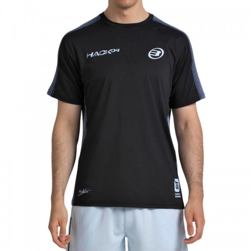 Camiseta Preta Bullpadel Paquito Navarro 26V