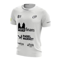 Bullpadel Paquito Navarro Linde T-shirt blanc 2022