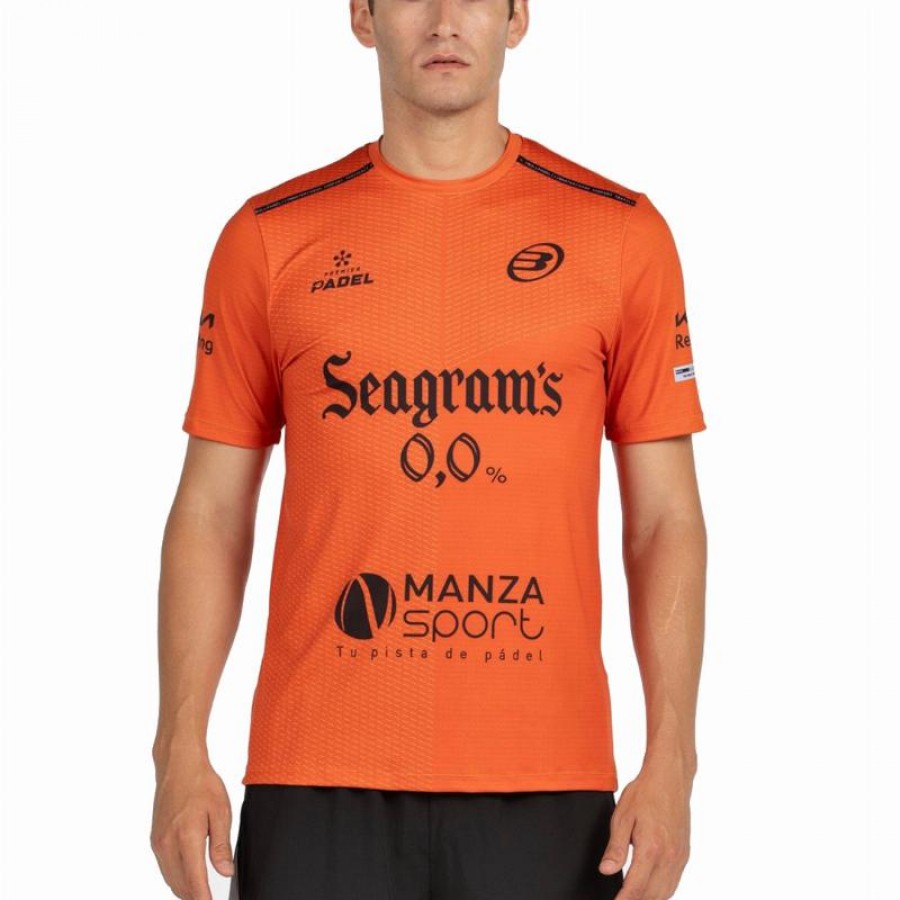 Camiseta Bullpadel Paquito Navarro Premier Padel Mesia Arcilla  Oferta + Barato