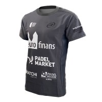 T-shirt Bullpadel Paquito Navarro WPT Odeon Nero Junior
