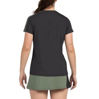 Camiseta Preta Bullpadel Premier Padel Pampan