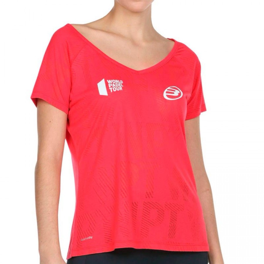 Bullpadel Rapolan Carmesi Fluor T-shirt