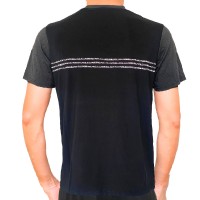 Bullpadel Rebel Anthracite T-Shirt Bicolore