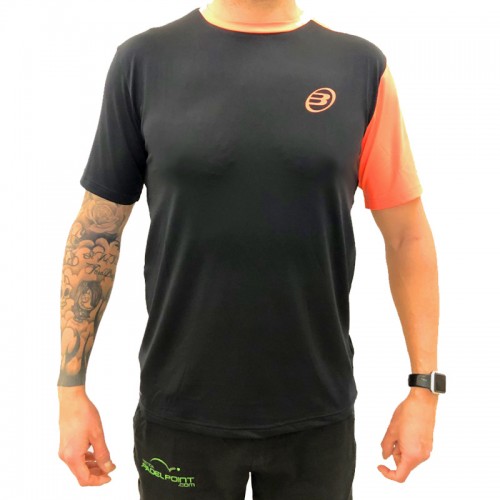 Bullpadel Slam Black Grapefruit Fluor T-Shirt Bullpadel Slam Black Grapefruit Fluor T-Shirt