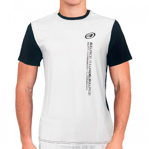 Bullpadel Smash T-Shirt Bianca Bullpadel Smash T-Shirt Bianca