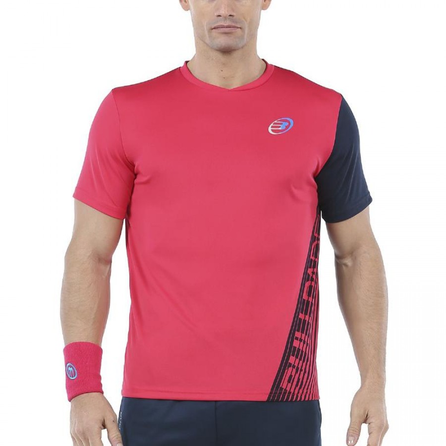 Camiseta Bullpadel Ugur Fresa
