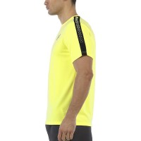 T-shirt per il fluor di zolfo giallo Bullpadel Urkita