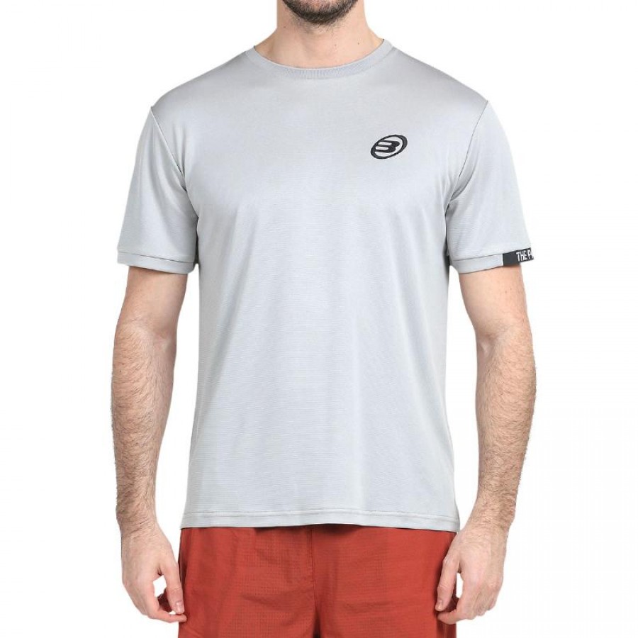 Camiseta Bullpadel Useme Gris Perla Bicolor  Offer + Cheap