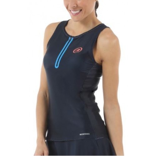 T-Shirt Navy blu senza spalline Bullpadel Valdema T-Shirt Navy blu senza spalline Bullpadel Valdema