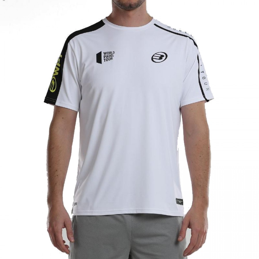 T-shirt Bullpadel WPT Liron Bianco