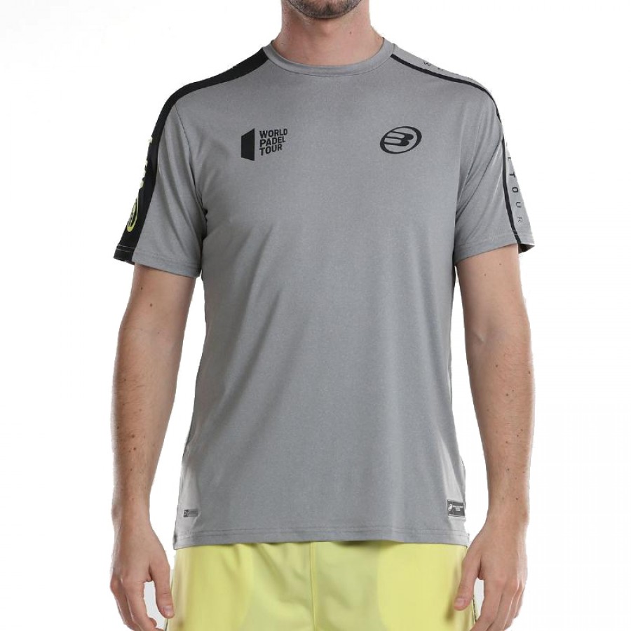 T-shirt Bullpadel WPT Liron Grigio Medio Vigore  Offerta + Economico