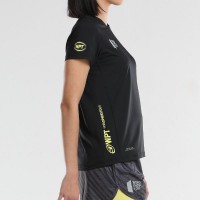 T-shirt Bullpadel WPT Llama Nero
